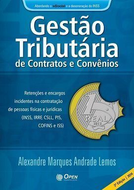 Disponível nova edição do livro Gestão Tributária de Contratos e Convênios